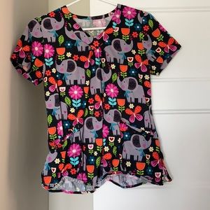 HEALTH PRO medical scrub top